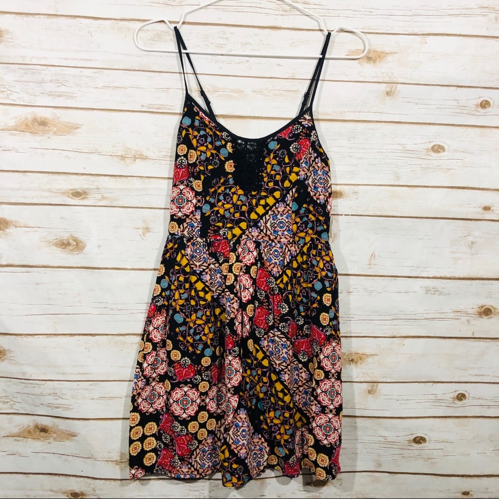 Brand of Gypsies women’s elastic back mini dress